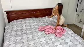 Skinny Latina teen gets old doctor's load