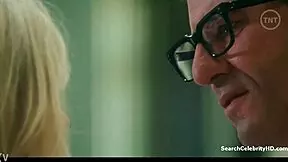 Young Charlize Theron and Peter Sellers in a steamy scene in 2004