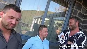 Young and amateur cousin gets some action at a wild party