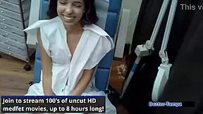 Dr. Tampa's first time as a gynecologist: examining her 18-year-old neighbor Aria Nicole
