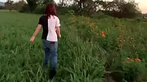 Beautiful amateur gets fucked hard on a hill