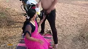 Young Indian wife gets creampied