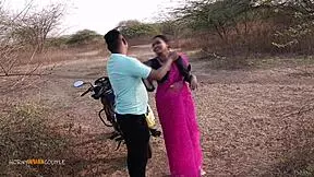Cum on ass and creampie in doggystyle sex with young Indian wife