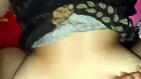 Petite blonde girlfriend rides big cock in homemade video