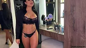Beautiful girlfriend with perfect ass gets it pounded by big cock