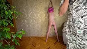 We have some fun outdoors and get spanked hard in this video