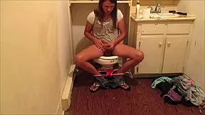 Small tits teen fingers herself to a loud orgasm