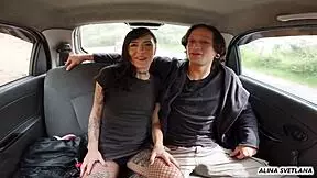 First time porn scene with a big dick in a car