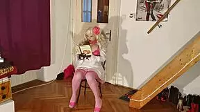 Goth teen dominates with strapon on big tits homemade video