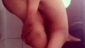 Beautiful amateur with curvaceous body in homemade university action
