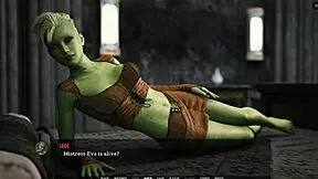 3D game with busty stepaunt