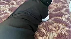 A hot Syrian woman in a hijab has rough sex with a handsome man