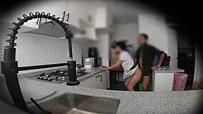 My neighbor is a nymphomaniac and I have a hidden camera in her house
