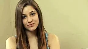 Throat creampie surprise for a cute barely legal teen in wild POV action