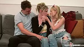 Small blonde girl gets hardcore sex before Coco Loco song by Melody Marks
