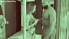 Sexy Latina Dulce Miller tries interracial sex for the first time