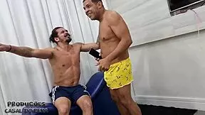 Skinny Karolzinha Screaming with Double Cock in Pussy