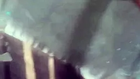 A hot Latina chick is sucking a dick and asking for more oral sex