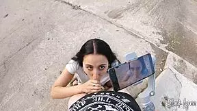 She asked to film her dick sucking skills for her future husband