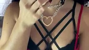 Submissa Debora Prado Rolling a cigarette and masturbating