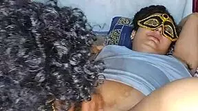 Desi Alisha Bhabhi got her pussy eaten by a very cute boy