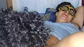 Desi Alisha Bhabhi got her pussy eaten by a very cute boy