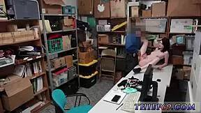 Officer was alerted and suspect with huge tits got squirted