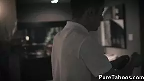 A perversely horny stepsister seduced her stepbro to fuck