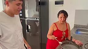 I help my step sister with cooking lessons