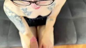 A blowjob can help reconcile after a quarrel, as seen in many videos