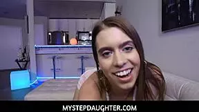 Older man fucks his step daughter, intense passion