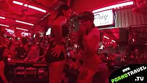 Dancing in the bar is her part-time job to earn money