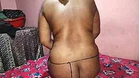 A maid offers thrilling cleaning services in Hindi