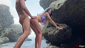 A guy gave legs to a stunning mermaid