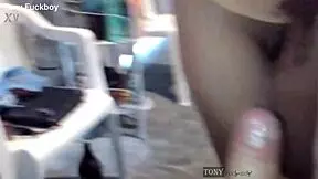 I hurt myself because I lost a bet and had to pay with my ass
