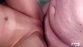 Horny Mr. Brogan flooded Adalind Gray's pussy with his cum!