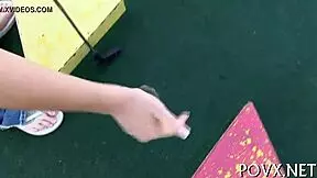 The man has just experienced the thrill of his life