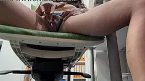 A girl got a fat dick in her ass