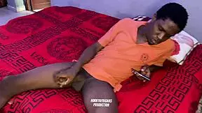 I caught my stepbro jerking off and assisted him in the act