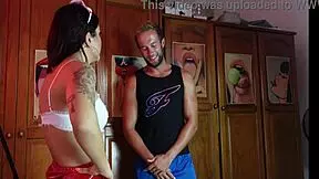 Nurse takes high heel ass job